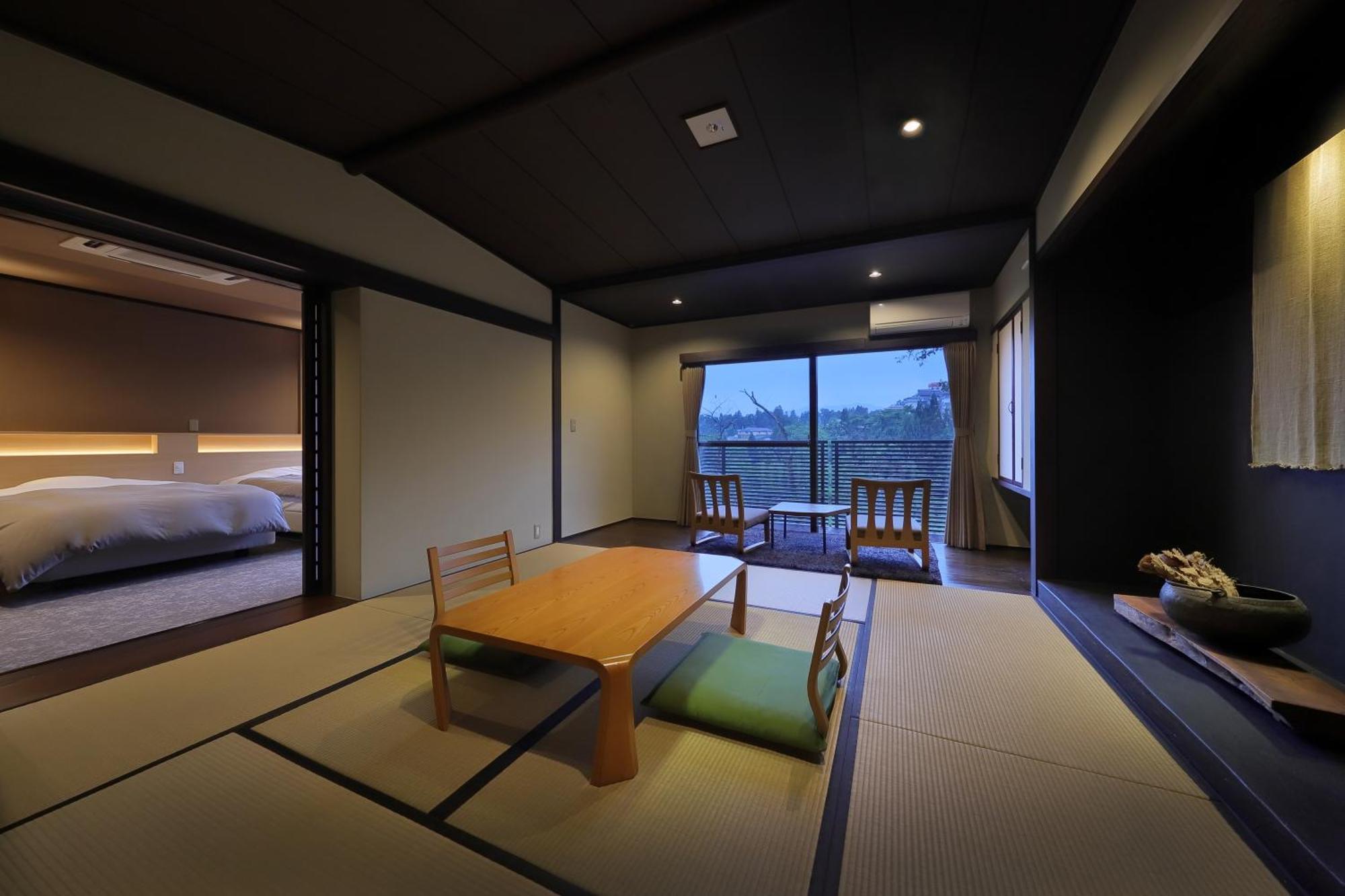 Hotel Oyado Morinone Kaminoyama Zimmer foto